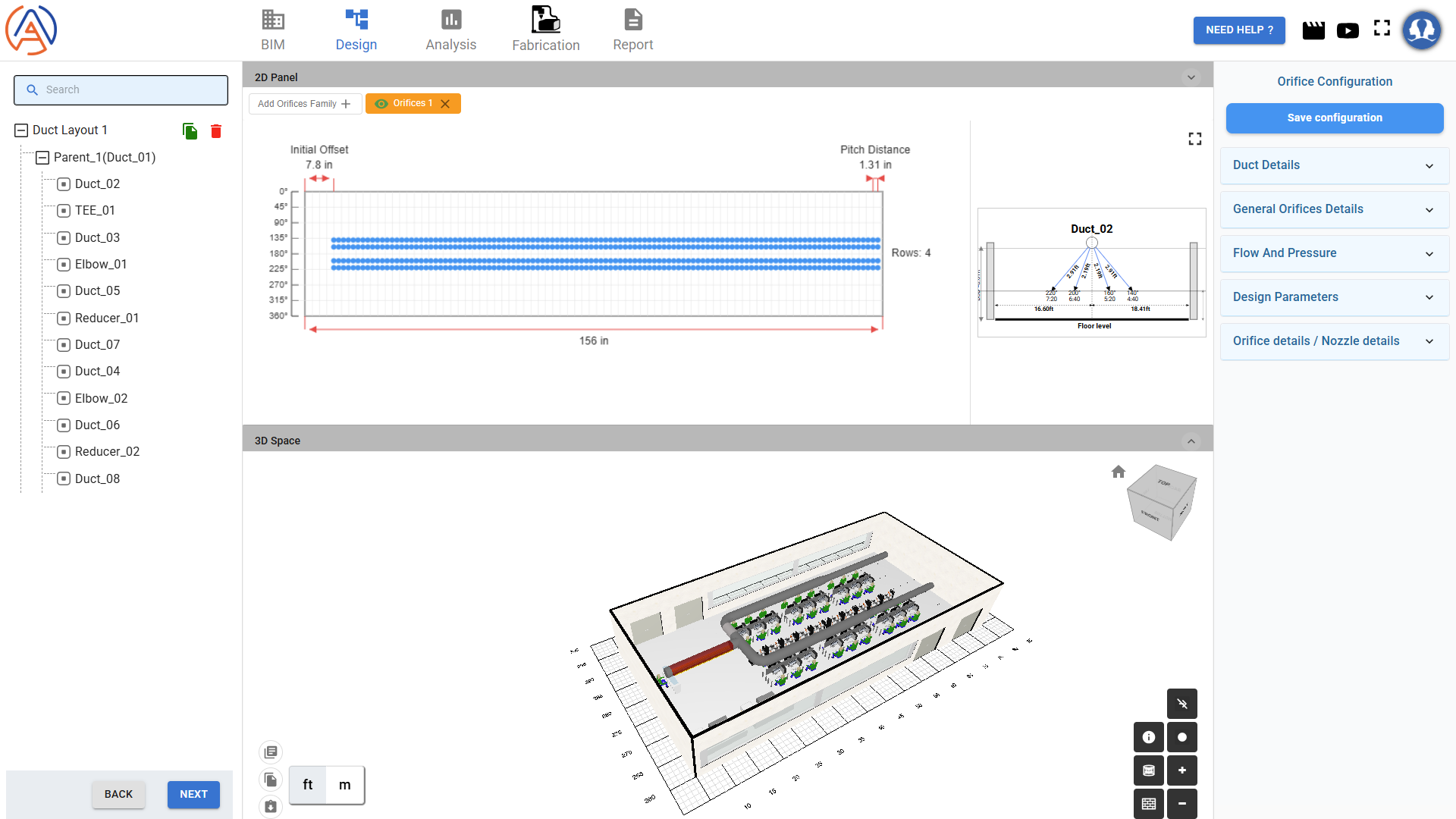 Air Dispersion Design